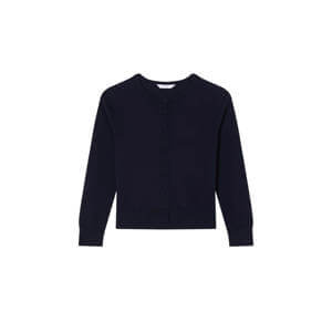 L.K. Bennett  Lottie Navy Buttoned Cardigan